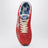 Sneakers Marathon rossa/argento in nylon e suede