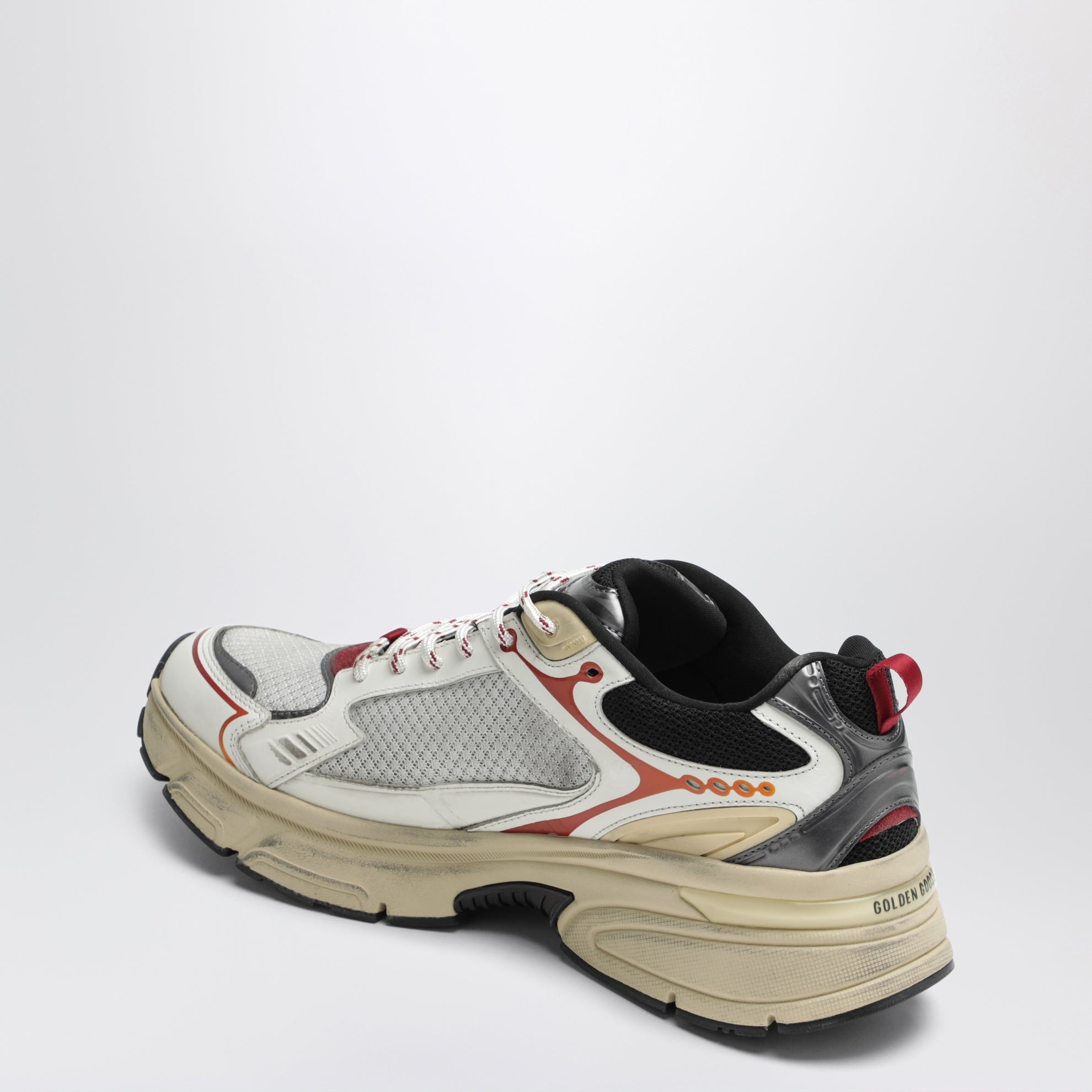 Baskets Lightstar blanc/gris/rouge