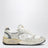 Sneaker Dad-Star in suede e rete bianca/argento