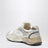 Sneaker Dad-Star in suede e rete bianca/argento