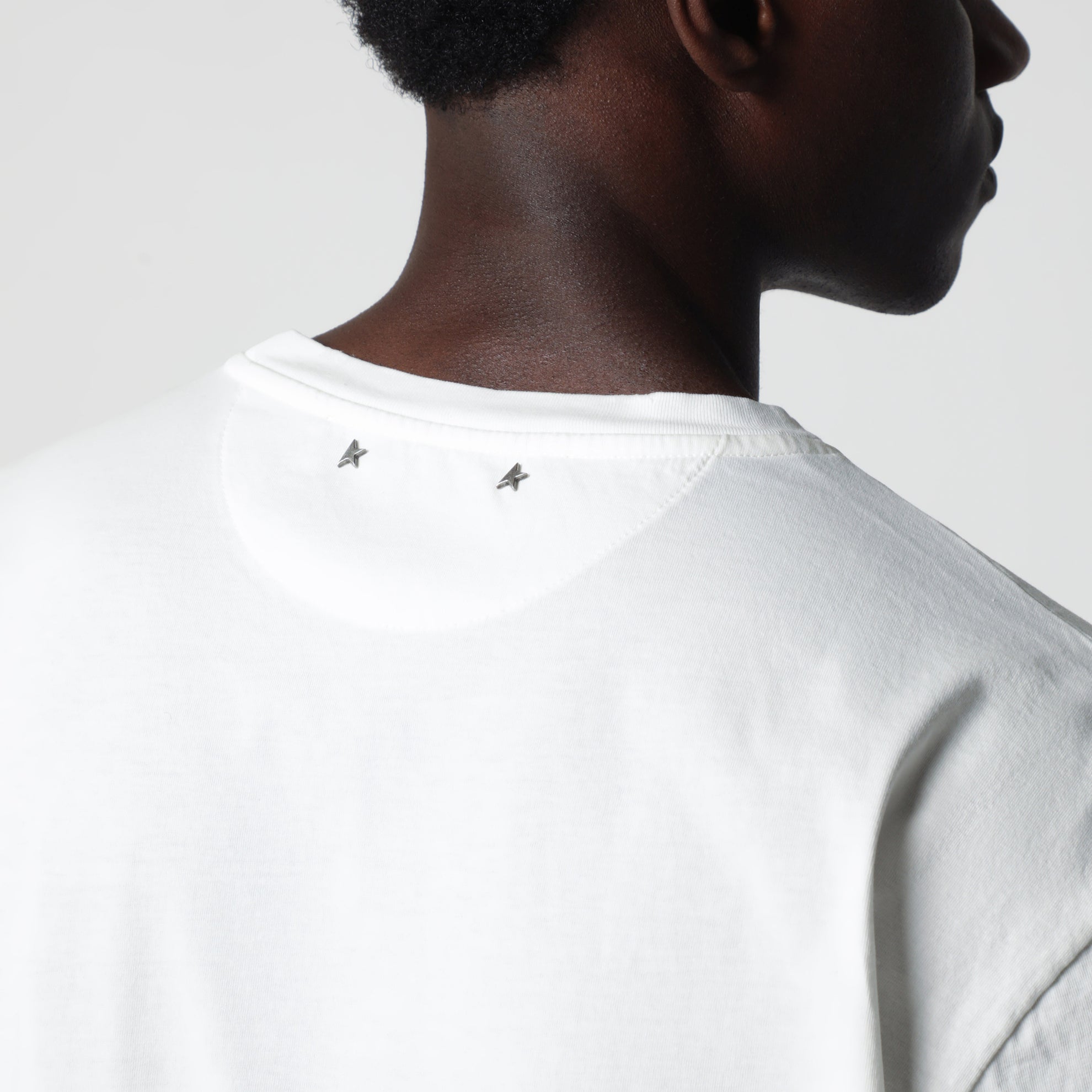 T-shirt bianca in cotone