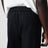 Straight-leg trousers in cotton-wool blend, dark blue