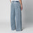 Hellblaue Jeans mit Washed-Effekt