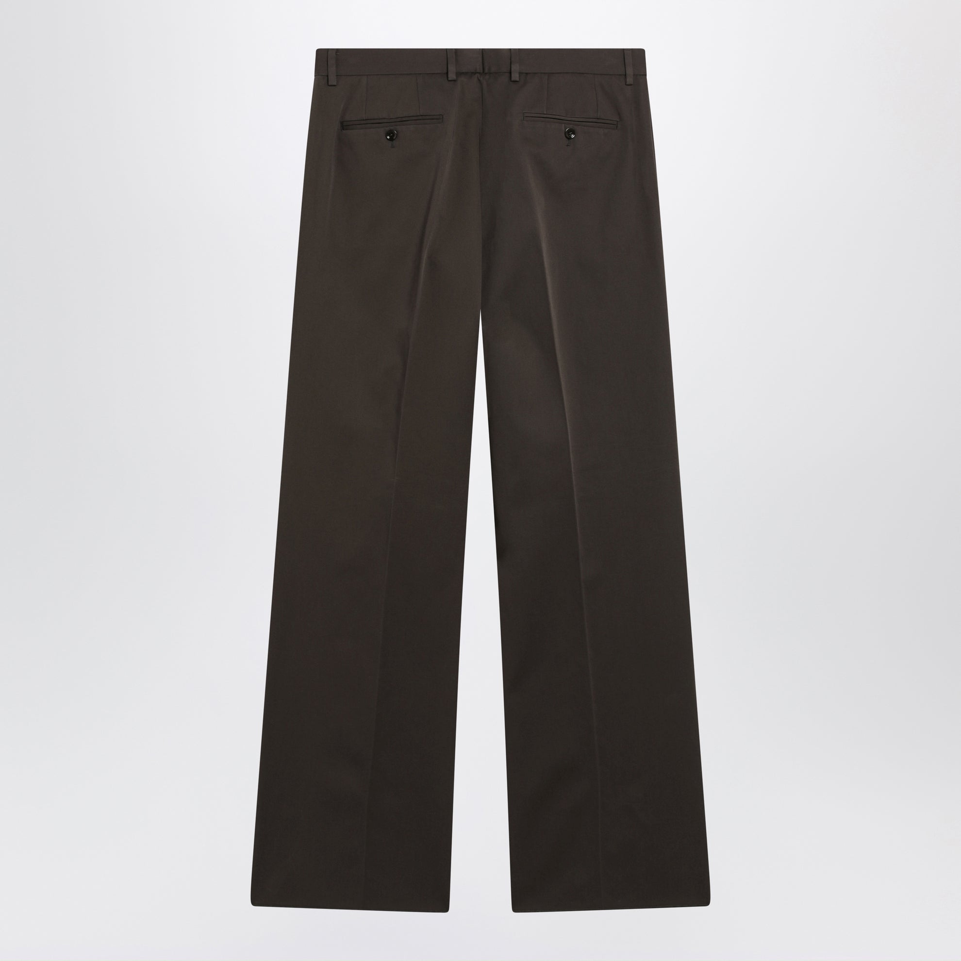 Sartoriale Baumwollhose in Braun