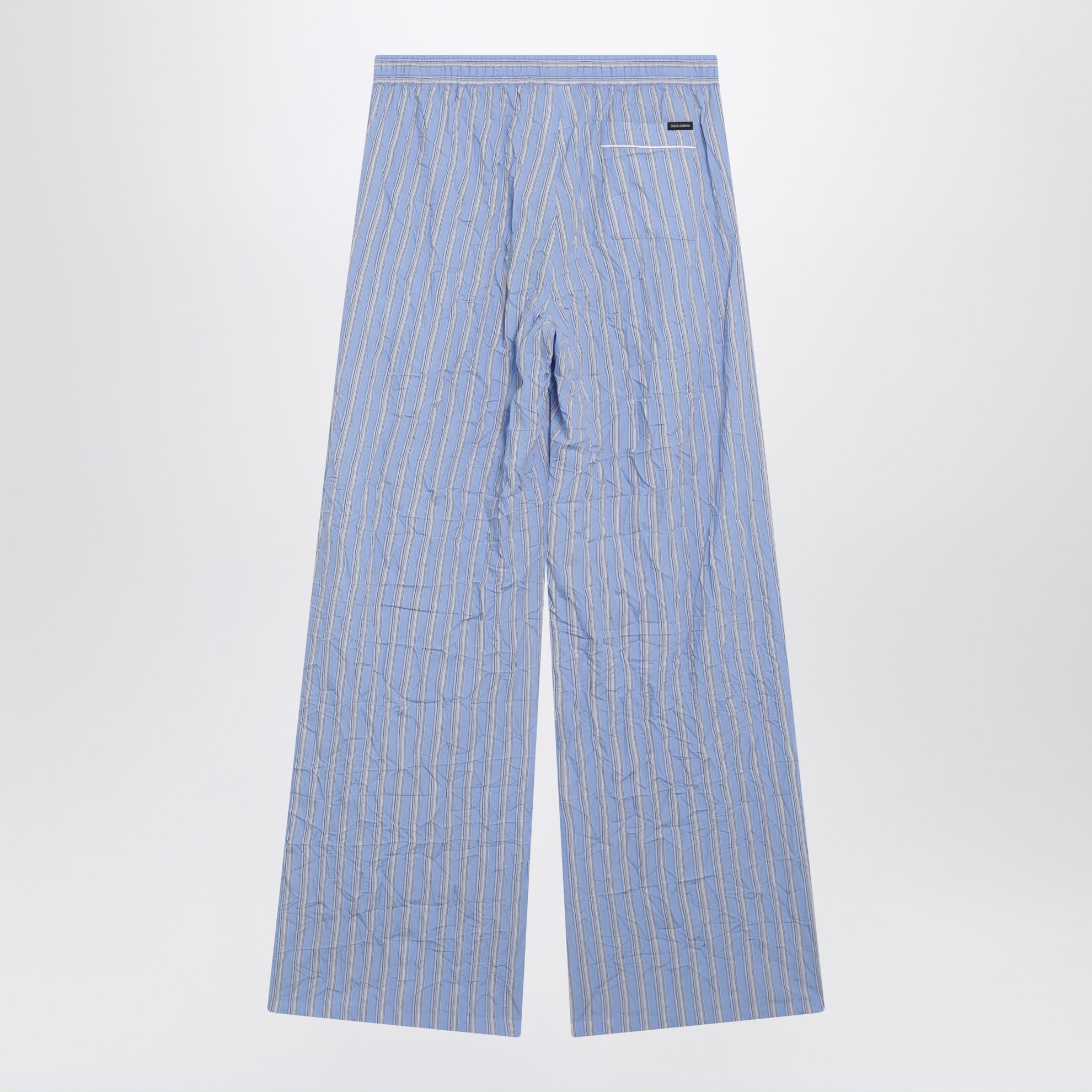 Pantaloni Vanity rigati in viscosa