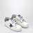 Old School Sneaker aus weißem/blauem Leder