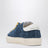 Low-top May sneakers in blue suede and white leather