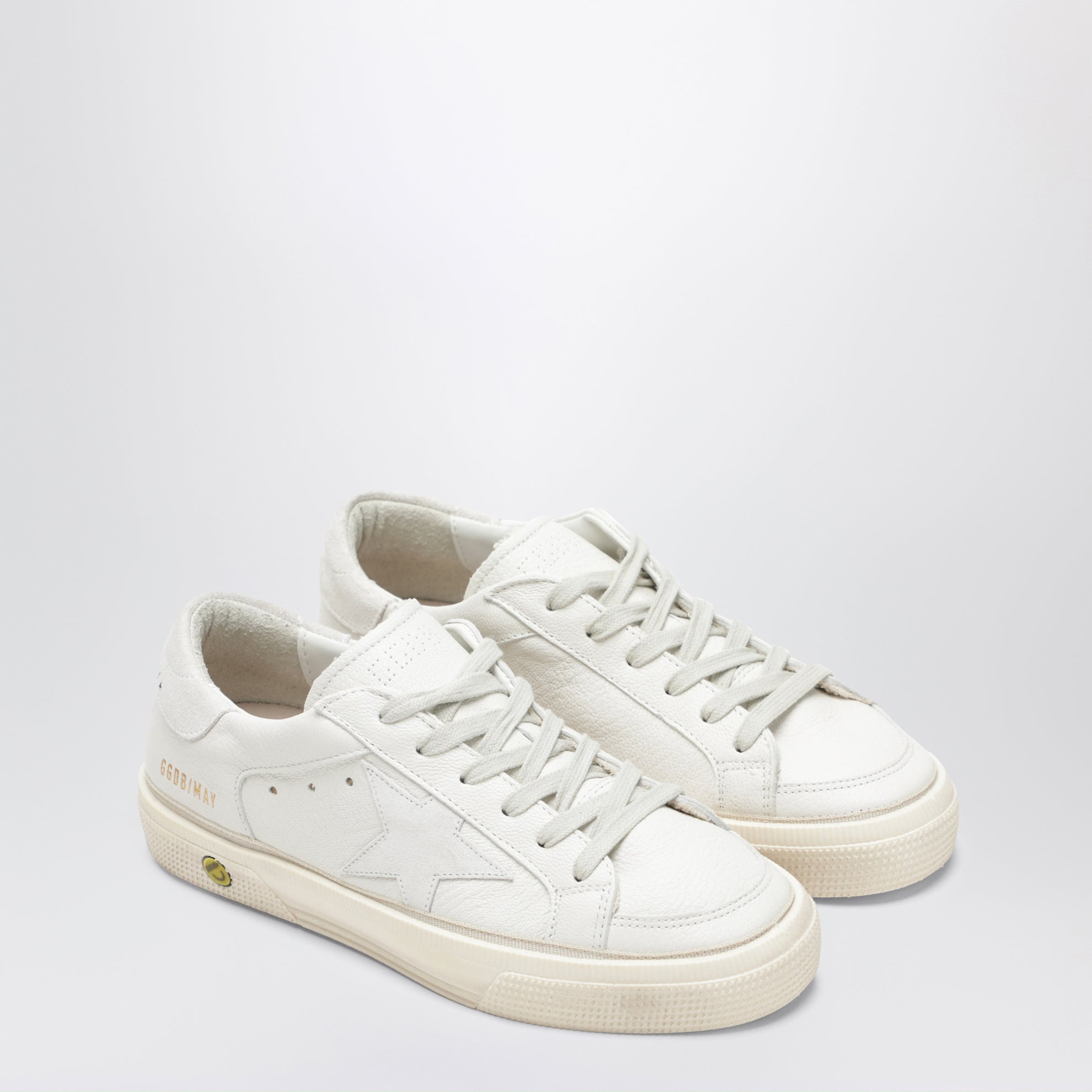 Sneakers May en cuir blanc