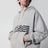 Journey sweatshirt with vintage-effect print in grey
