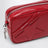 Mini Star Bag in pelle verniciata rossa