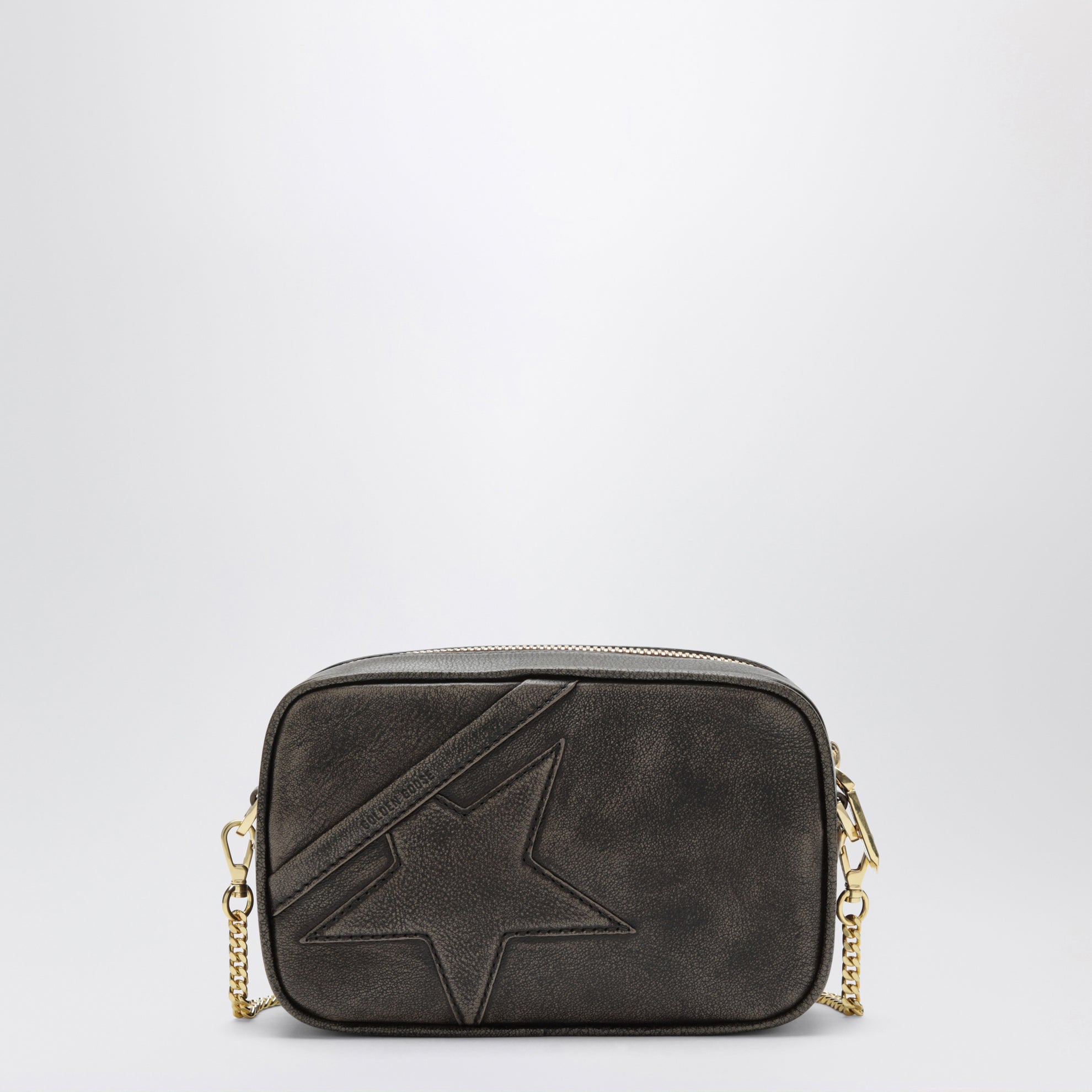 Borsa mini Star testa di moro in pelle