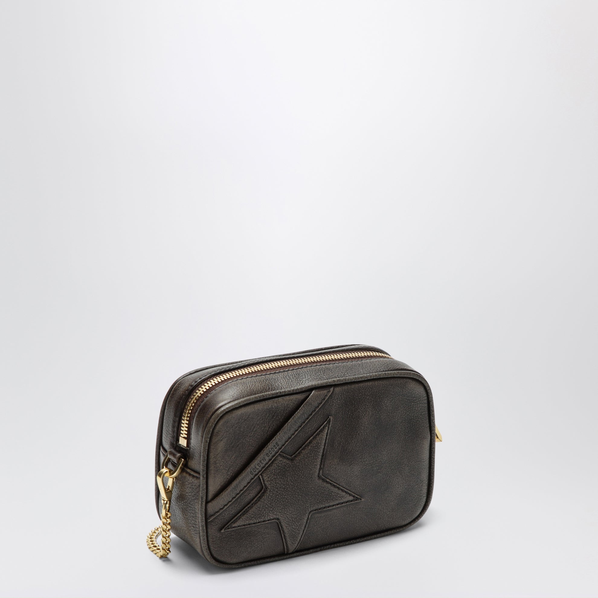 Borsa mini Star testa di moro in pelle