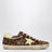 Super-star Sneakers aus Leoparden-Ponyfell