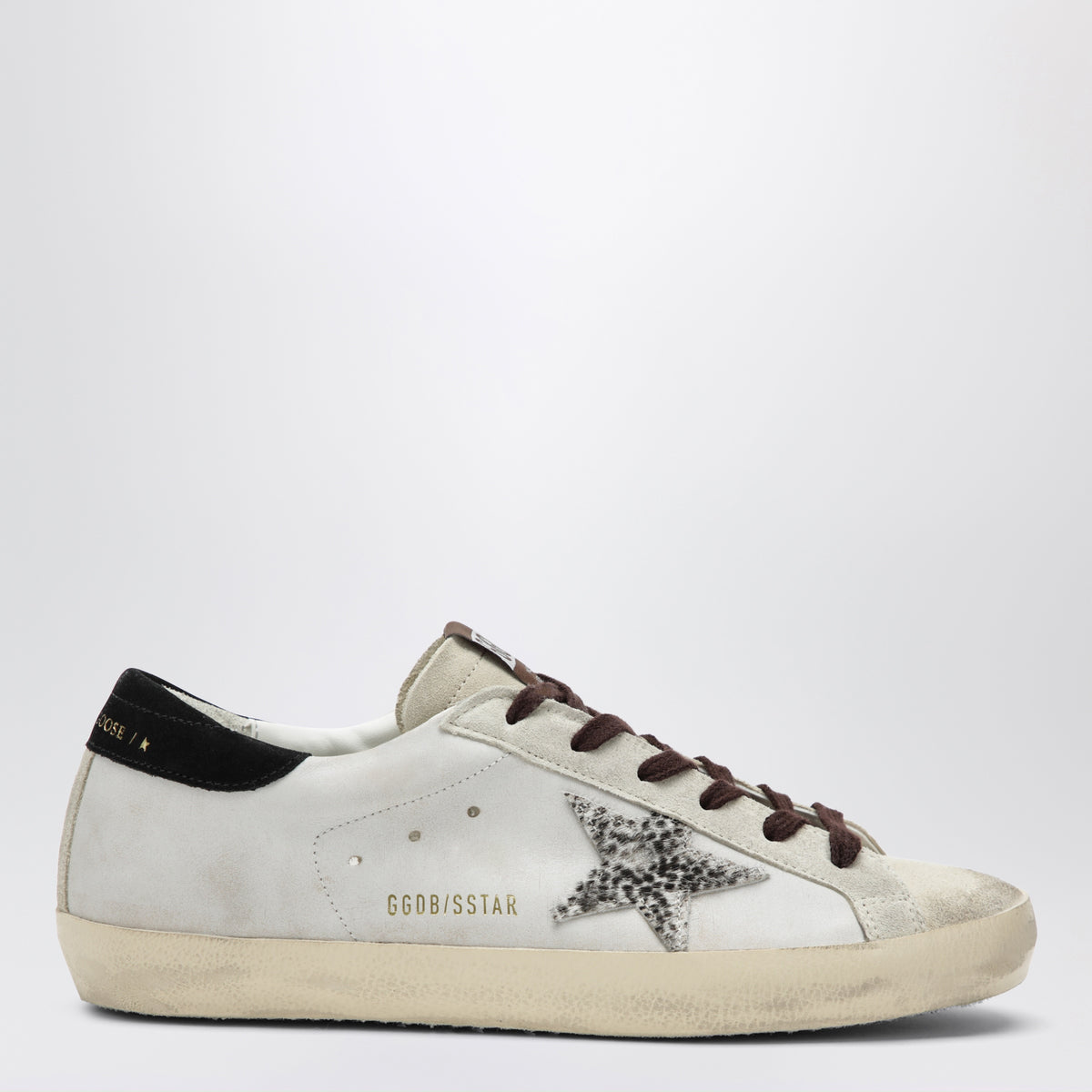 Goose Deluxe Golden Goose Discount Sneakers Goose Deluxe Golden Goose Ball Star Sneakers Sale Women's Dad-Star Gold  With White Star