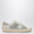 Super-Star Sneaker in Weiß/Platin-Glitzer