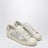 Super-Star Sneaker in Weiß/Platin-Glitzer