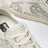 Super-Star Sneaker in Weiß/Platin-Glitzer