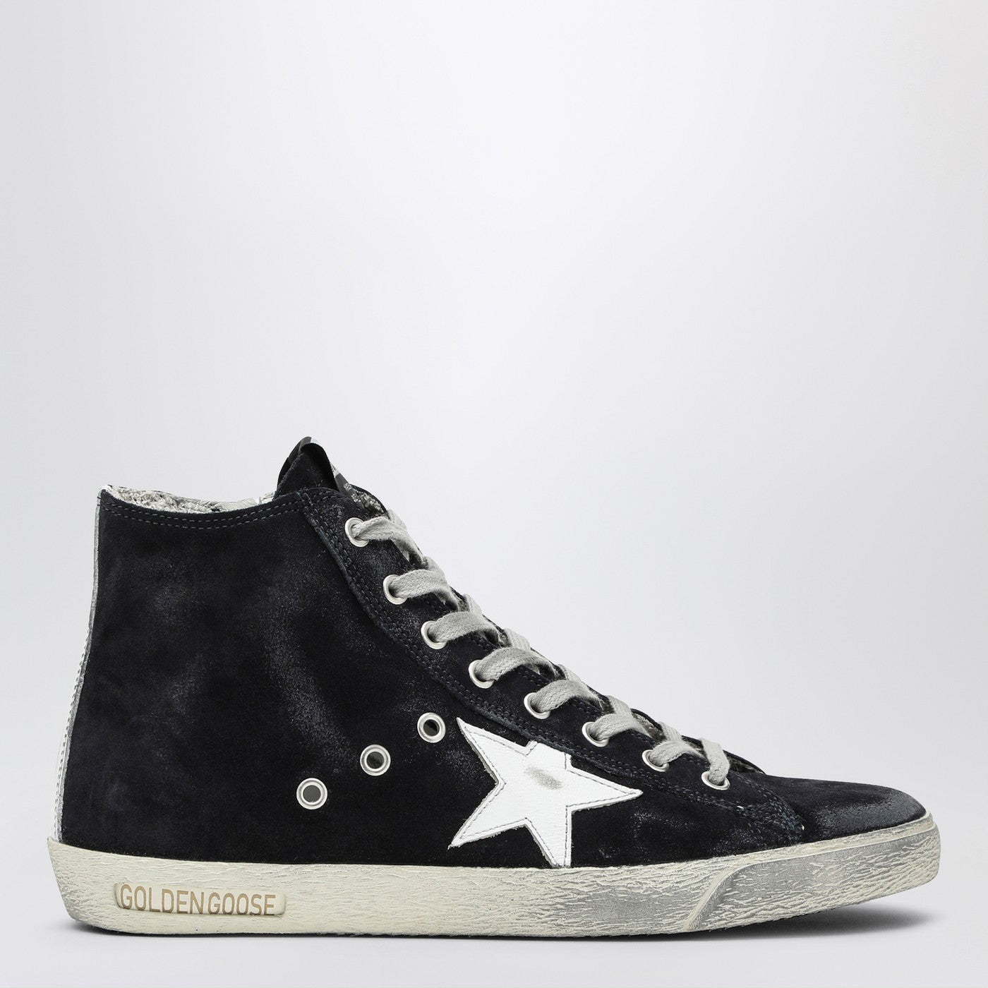 Francy Sneakers in midnight blue and white