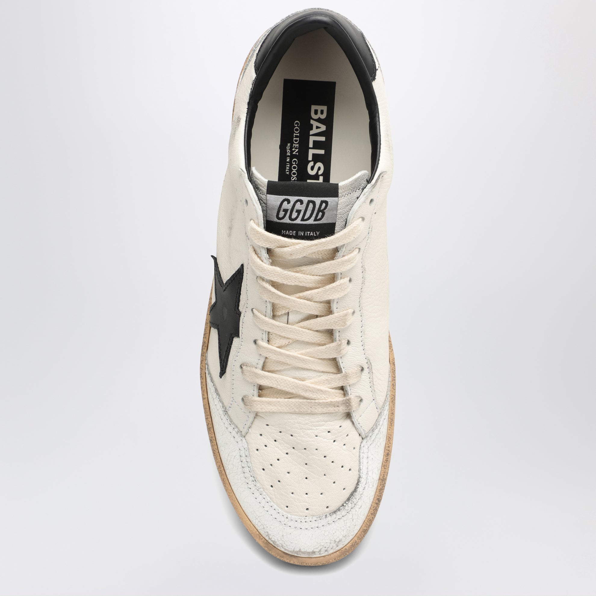 Ball Star white/black trainer
