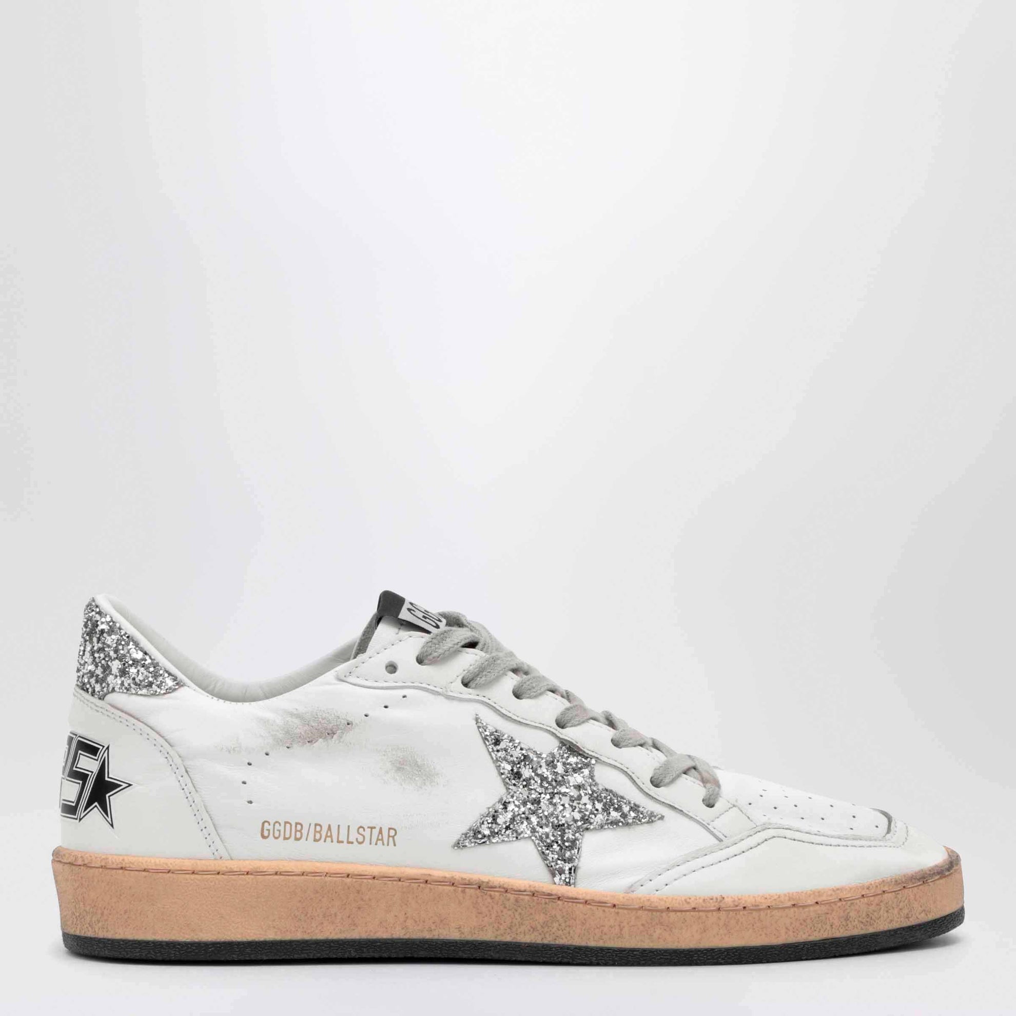 Turnschuh Ball Star weiß/silber