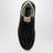 Sneakers Ball Star nera in suede e glitter