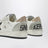 Sneakers Ball Star bianca/nera con glitter oro
