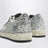 Ball Star Sneaker in Grau/Weiß mit silbernem Glitzer