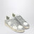 Sneakers Stardan bianca/argento glitter