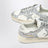 Sneakers Stardan bianca/argento glitter