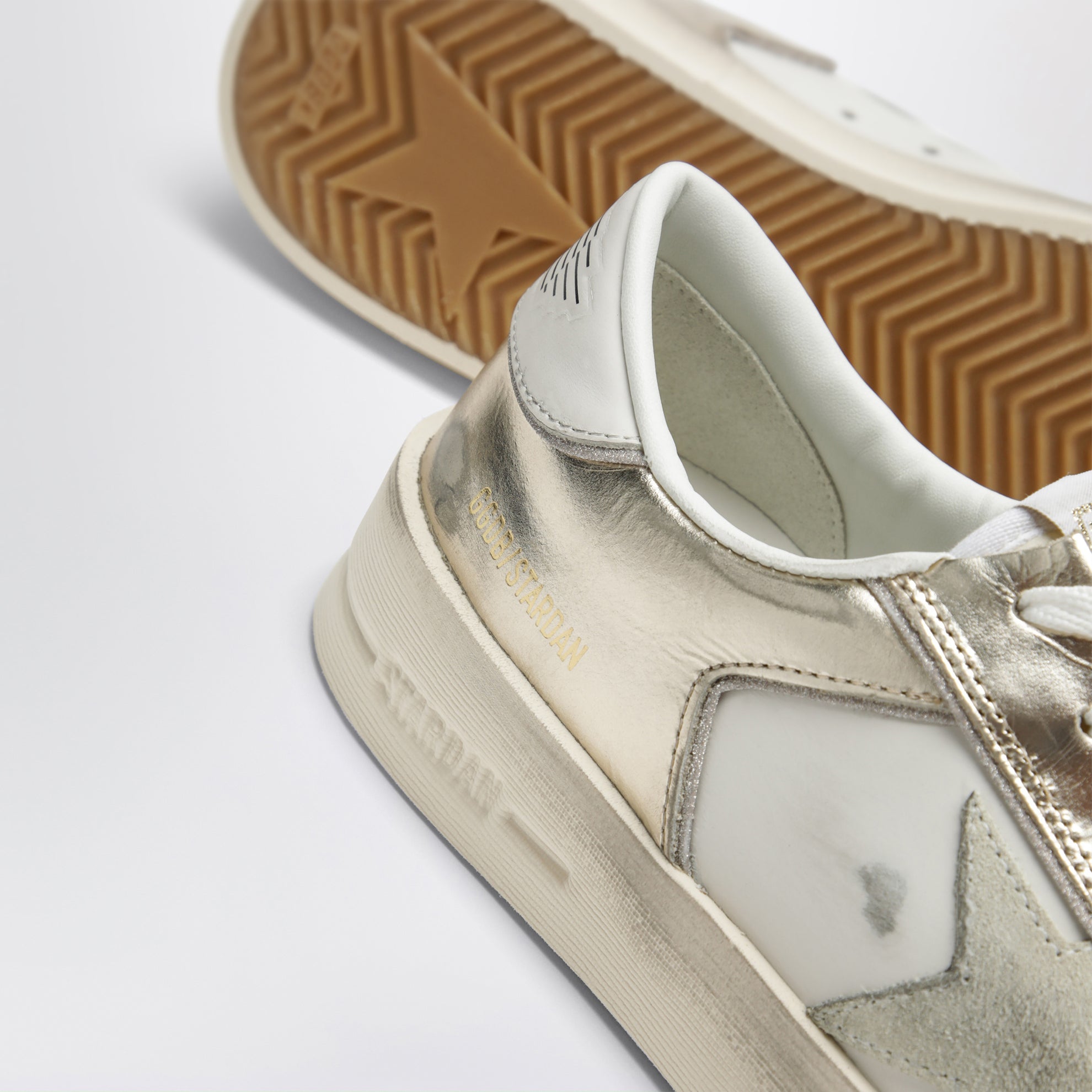 Sneakers Ball Star Platinum/Milk/Beige