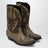 Wish Star boots in khaki leather and suede