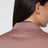 Double-breasted bronze pink virgin wool blazer