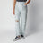 Light blue jeans with cabochon crystals