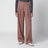 Straight-Leg Bronze Pink virgin wool trousers