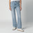 Hellblaue Jeans mit Washed-Effekt