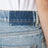 Hellblaue Jeans mit Washed-Effekt