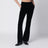 Black velvet trousers