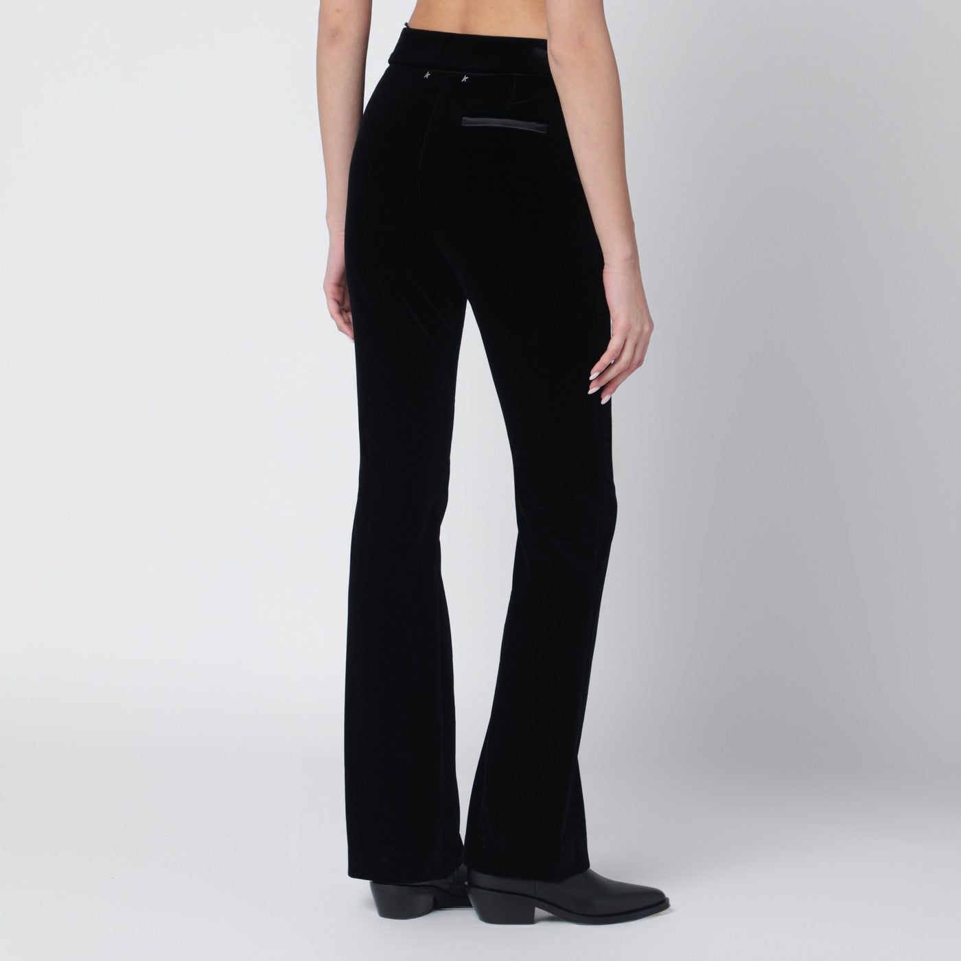 Pantalon noir en velours
