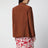 Blazer Robyn en daim marron Cambridge