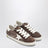 Super-Star sneakers in brown/cream glitter