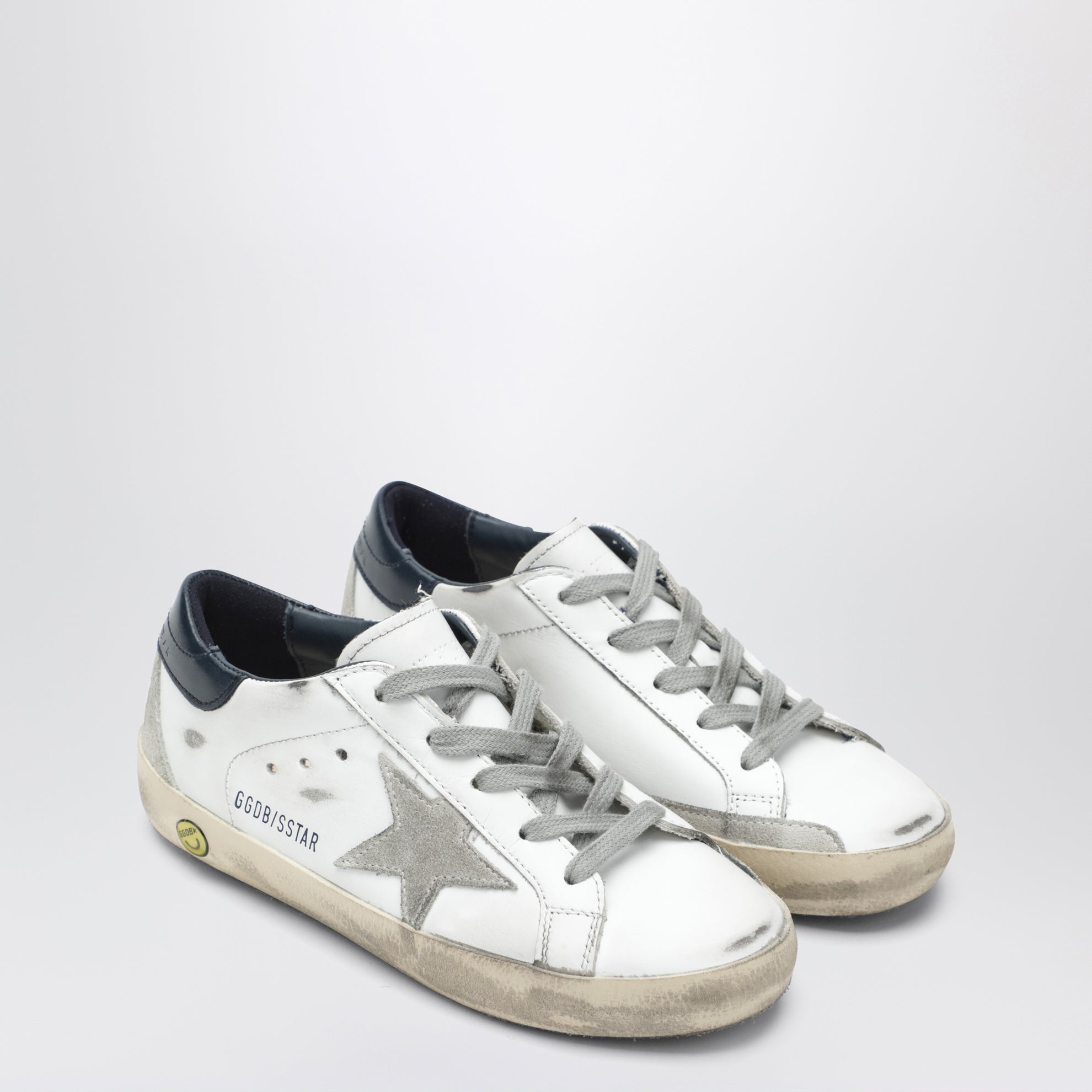 Sneakers Super-Star bianca/blu navy