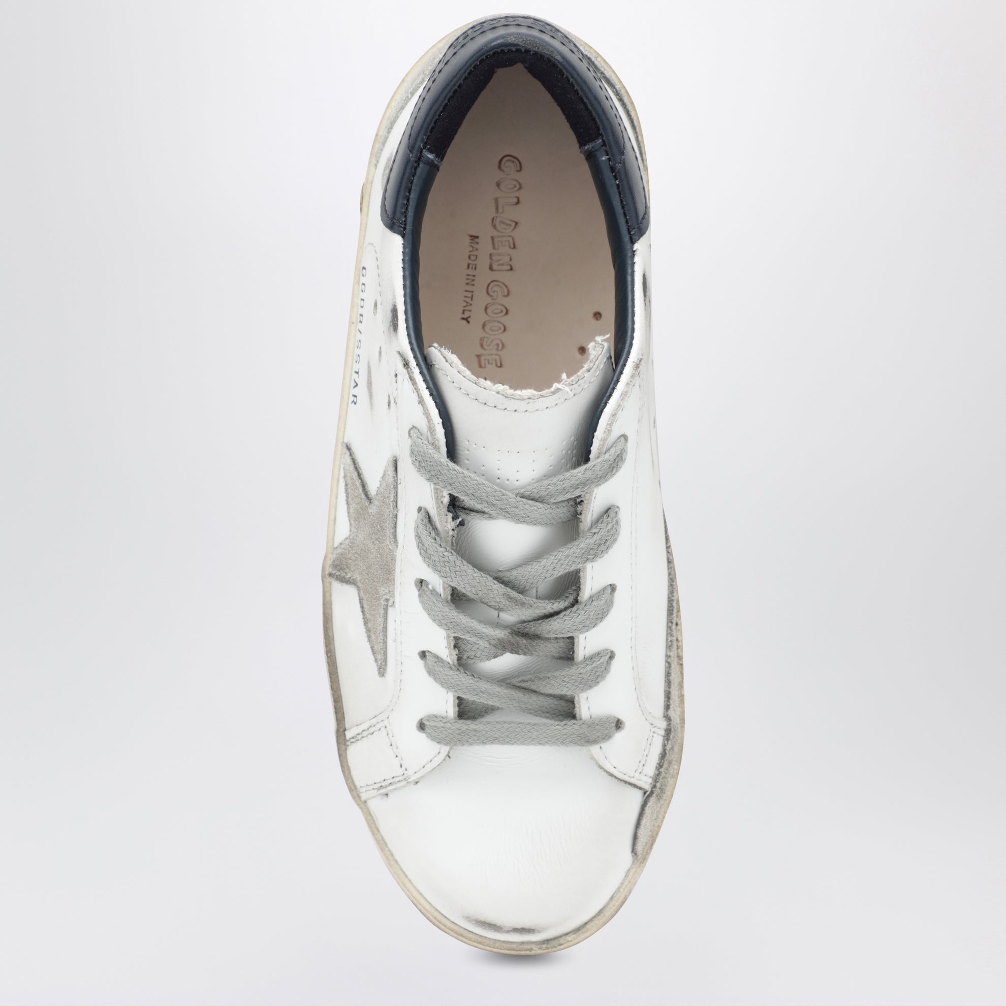 Sneakers Super-Star bianca/blu navy