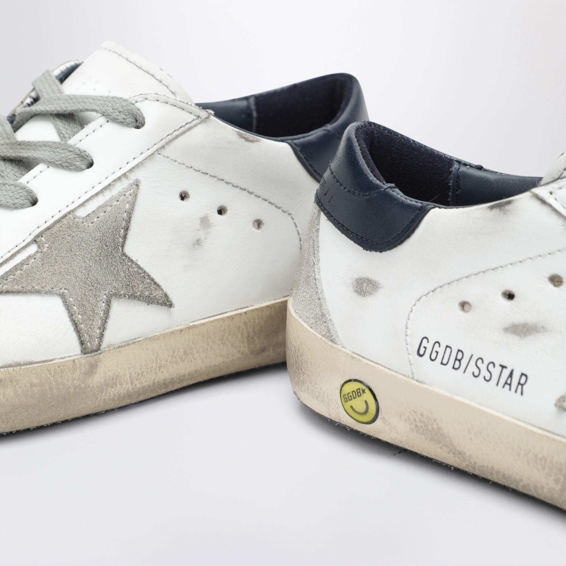 Sneakers Super-Star bianca/blu navy