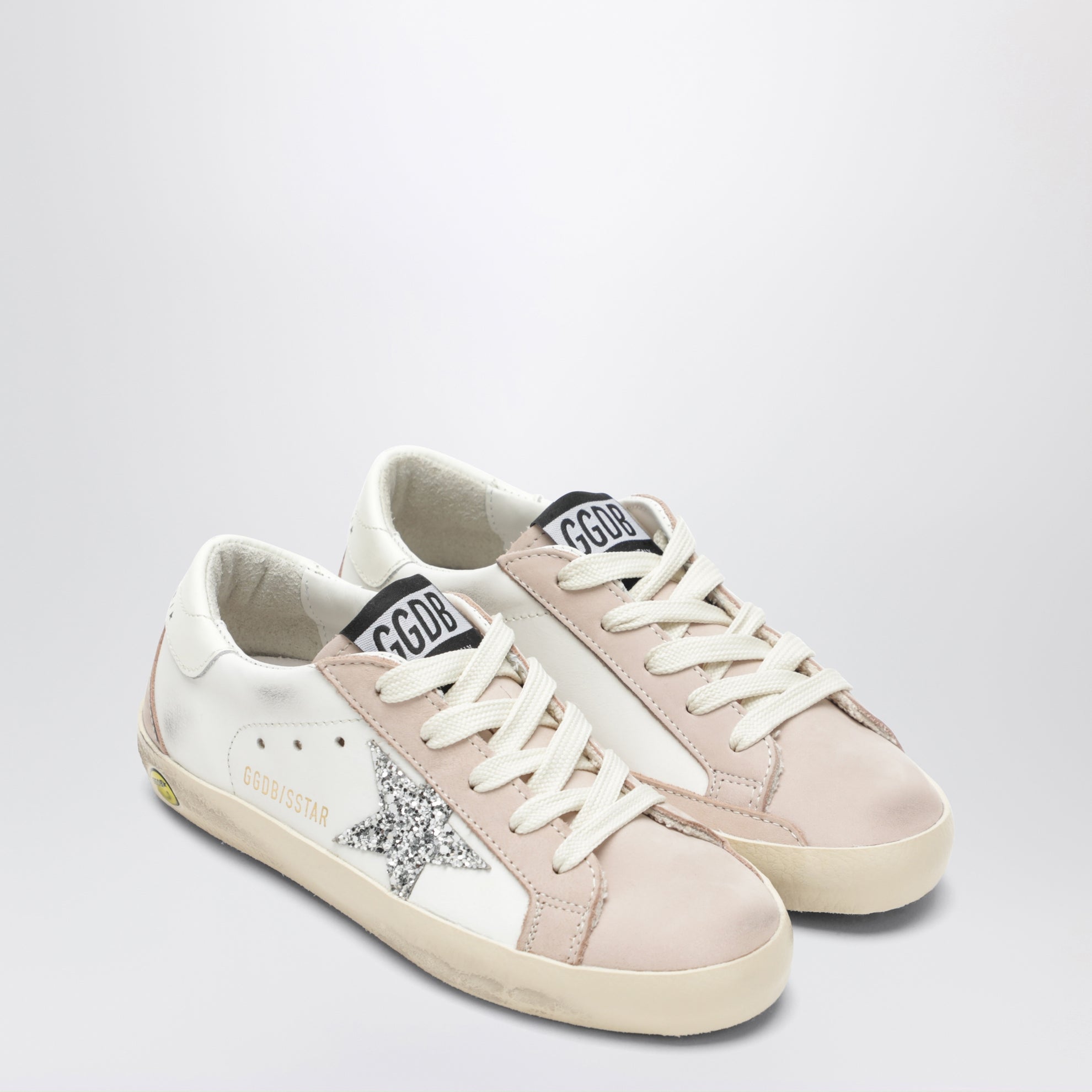 Sneakers Super-Star bianca/rosa/argento