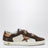 Old School Sneaker aus sandfarbenem/braunem Veloursleder