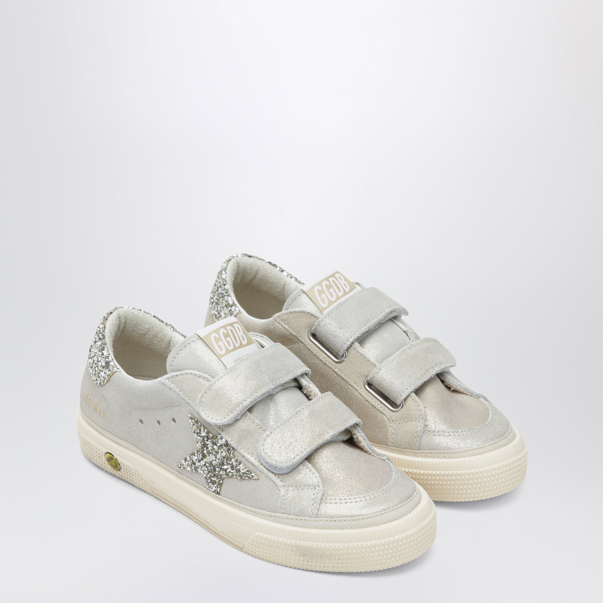 May School Taupe/Platinum trainers
