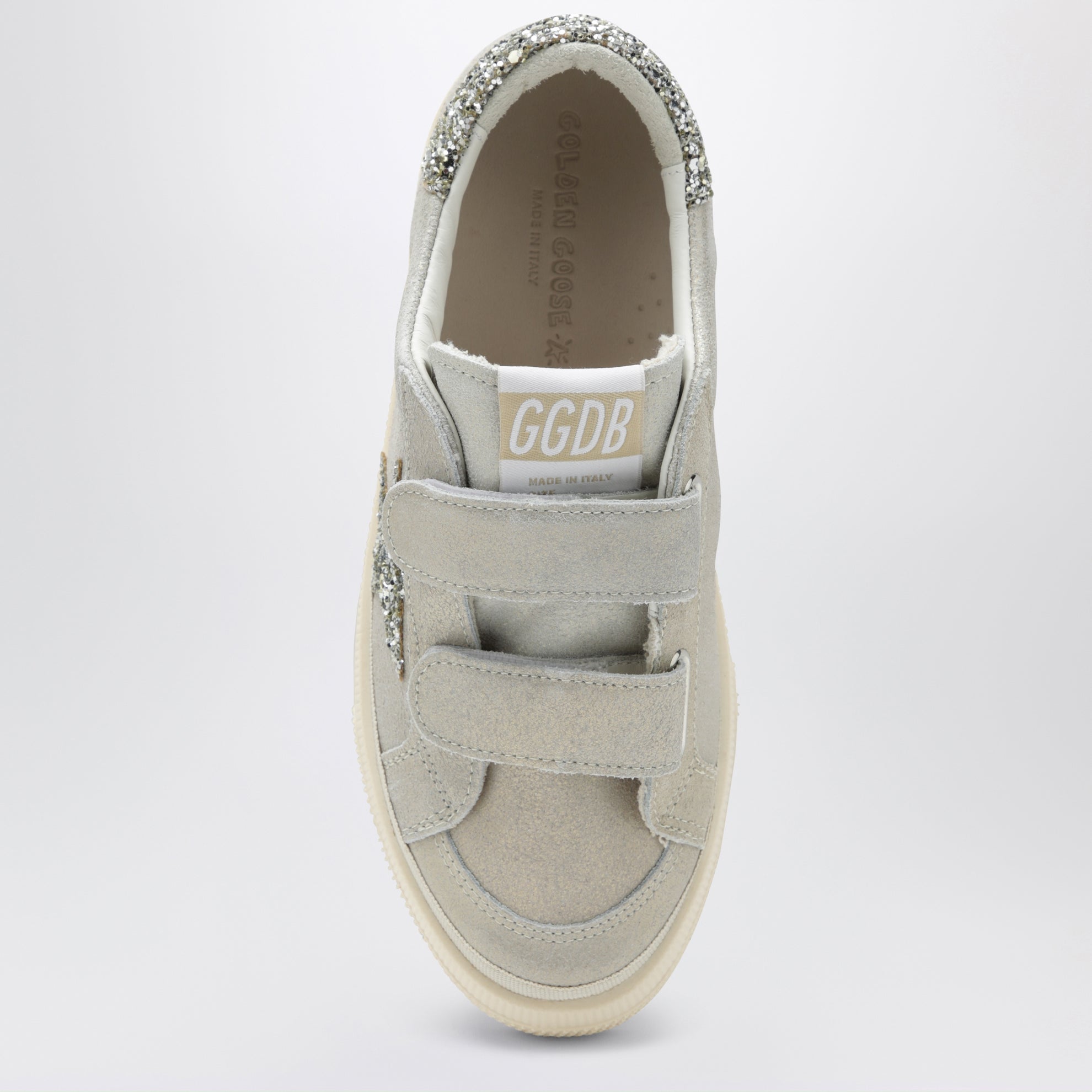 May School Taupe/Platinum trainers