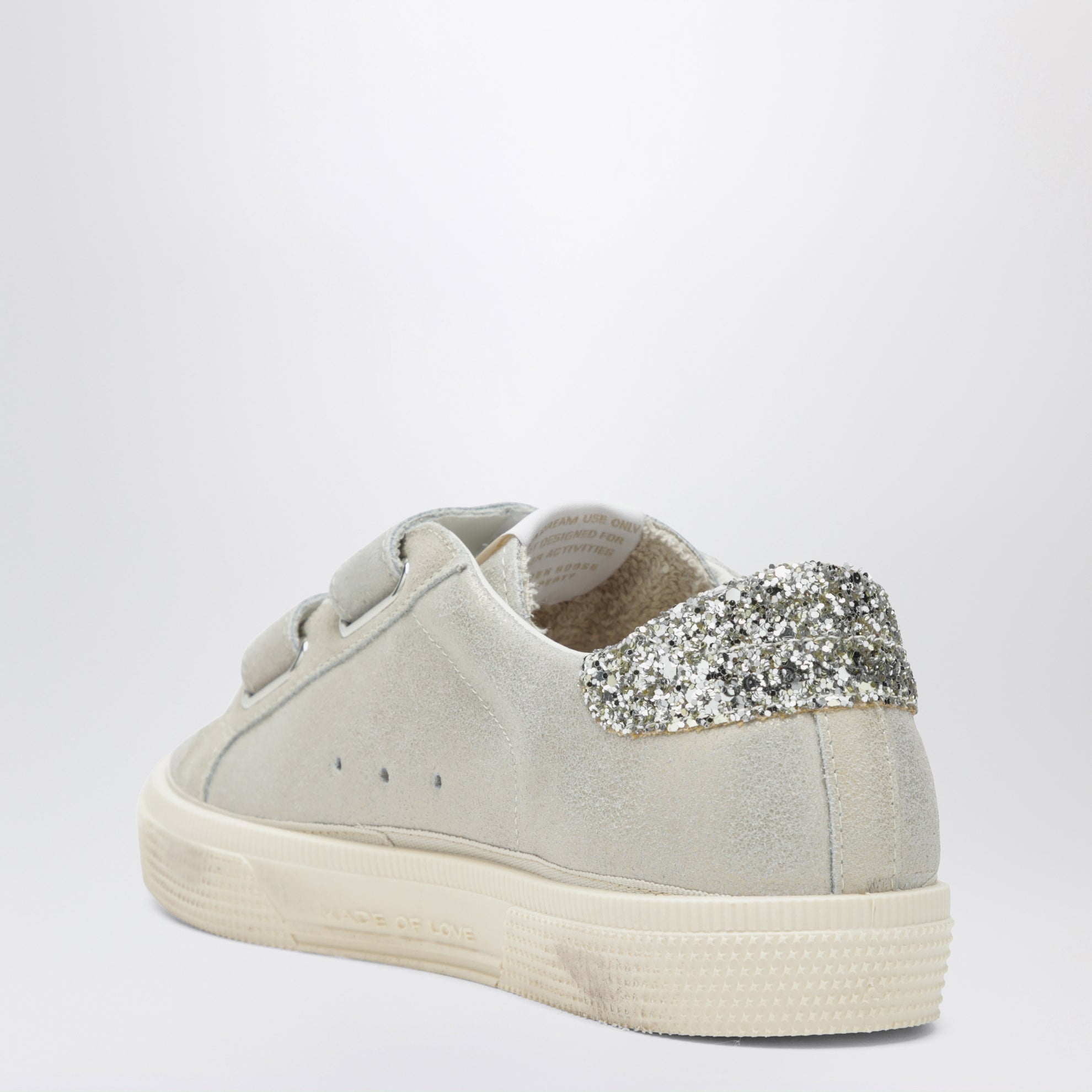 May School Taupe/Platinum trainers