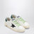 May Sneaker aus weißem/schwarzem/grünem Leder