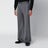 Flanellhose in meliertem Grau